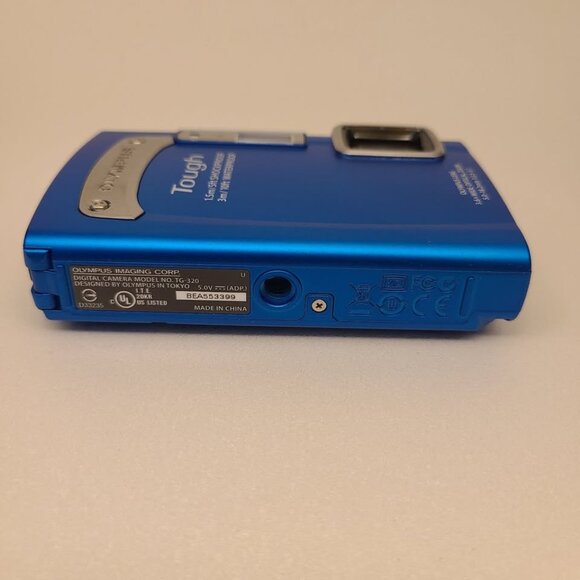 Olympus Tough TG-320 14.0MP Shockproof/Waterproof Blue Digital Camera - Picture 10 of 10